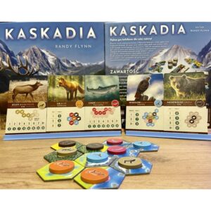 Kaskadia (edycja polska) + stojaki na karty