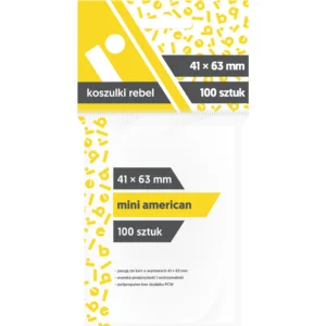 Koszulki na karty Rebel (41x63 mm) "Mini American", 100 sztuk