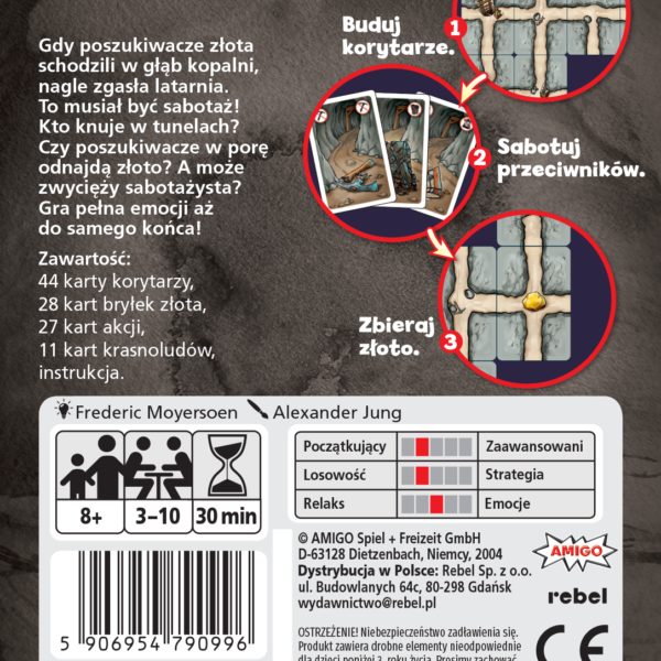 Sabotażysta opakowanie