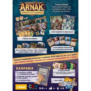 Zaginiona wyspa Arnak: Poszukiwania ekspedycji
