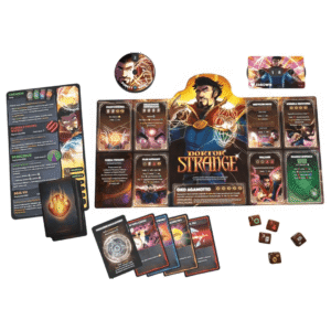 Dice Throne Marvel: Box 2 (Czarna Pantera, Kapitan Marvel, Doktor Strange, Czarna Wdowa) PL