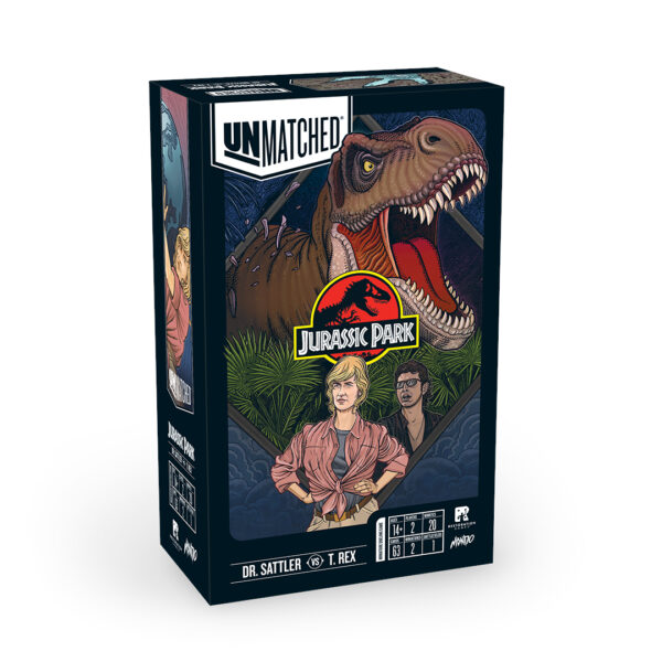 Unmatched: Jurassic Park – Dr. Sattler vs. T. Rex opakowanie