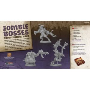 Zombicide: Zombie Bosses Zestaw Abominacji