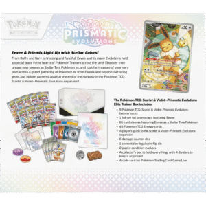 Pokémon TCG: Scarlet & Violet - Prismatic Evolutions - Elite trainer box