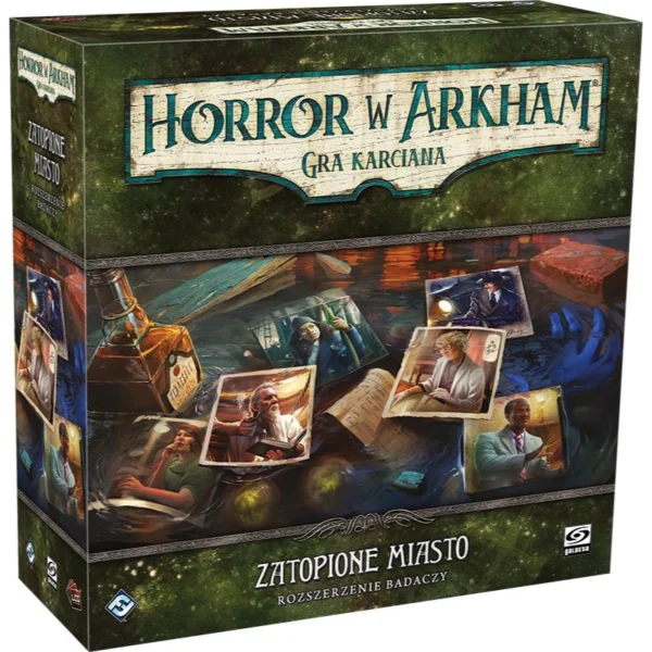 Horror w Arkham: Gra karciana - Zatopione miasto - Rozszerzenie badaczy