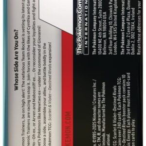 Pokémon TCG: Scarlet & Violet - Destined Rivals - Booster