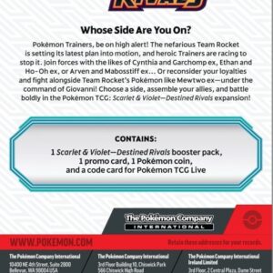 Pokémon TCG: Scarlet & Violet - Destined Rivals - Checklane Blister - Evee
