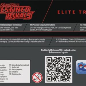 Pokémon TCG: Scarlet & Violet - Destined Rivals - Elite Trainer Box