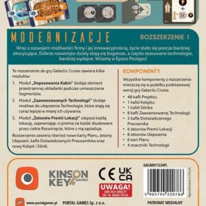 Galactic Cruise: Modernizacje