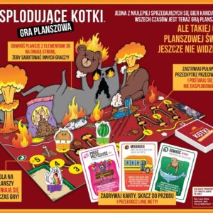 Eksplodujące Kotki: Gra planszowa