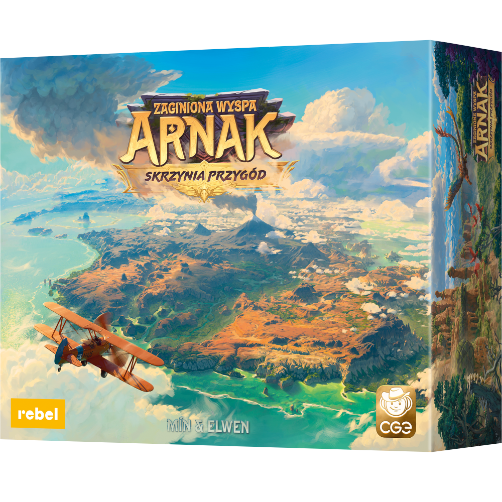 Zaginiona wyspa Arnak: Skrzynia przygód opakowanie