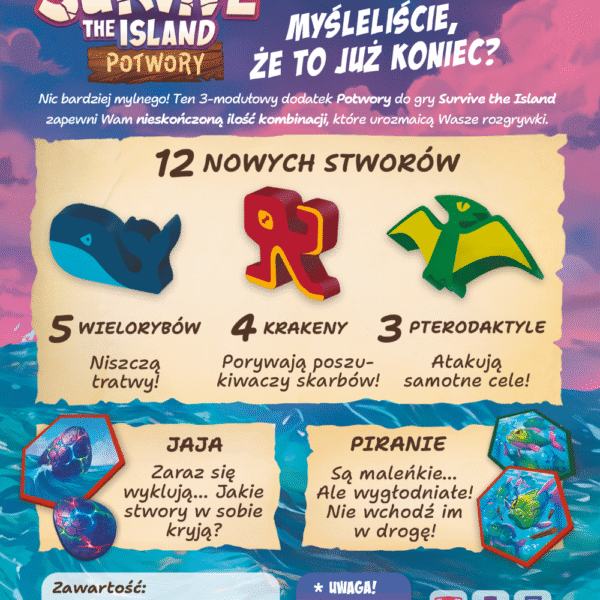 Survive the Island: Potwory opakowanie