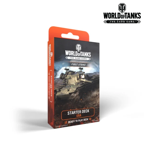 World of Tanks: The Card Game Starter Deck USA: First Strike opakowanie