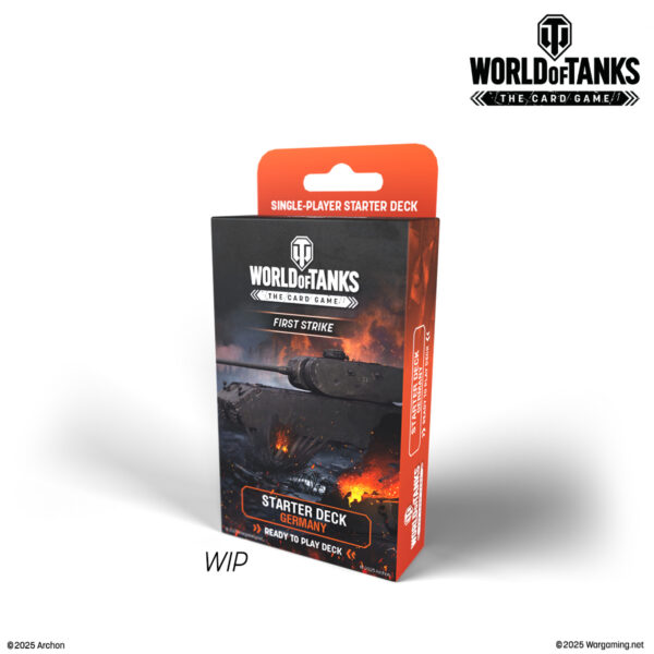 World of Tanks: The Card Game Starter Deck Germany: First Strike opakowanie