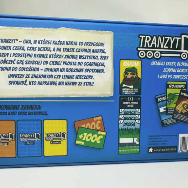 Tranzyt (edycja polska) opakowanie