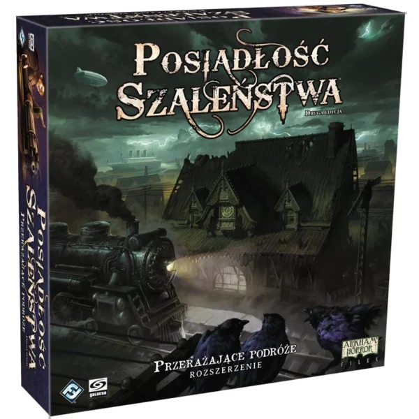 Posiadłość Szaleństwa: Druga Edycja - Przerażające Podróże opakowanie
