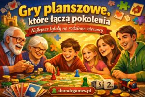 Gry planszowe, które łączą pokolenia - najlepsze tytuły na rodzinne wieczory