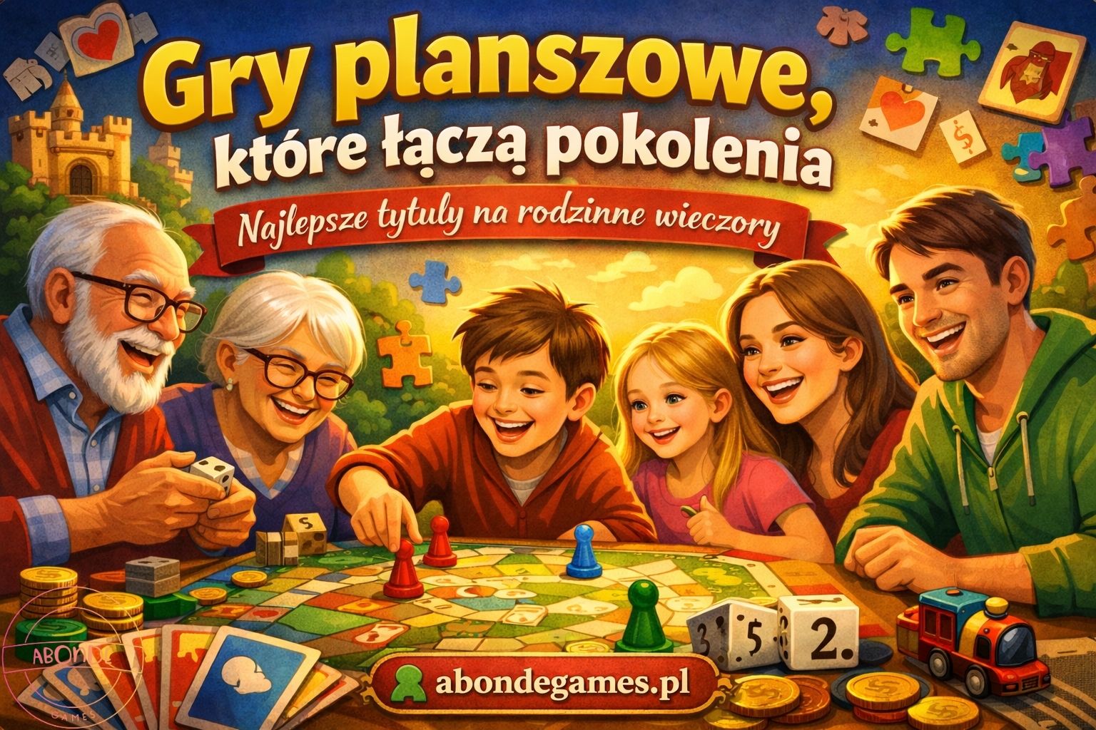 Gry planszowe, które łączą pokolenia - najlepsze tytuły na rodzinne wieczory