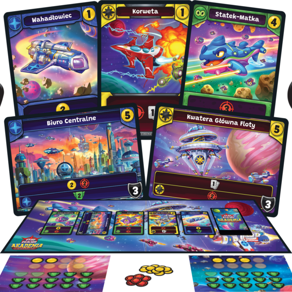 Star Realms: Akademia (edycja polska) zawartość