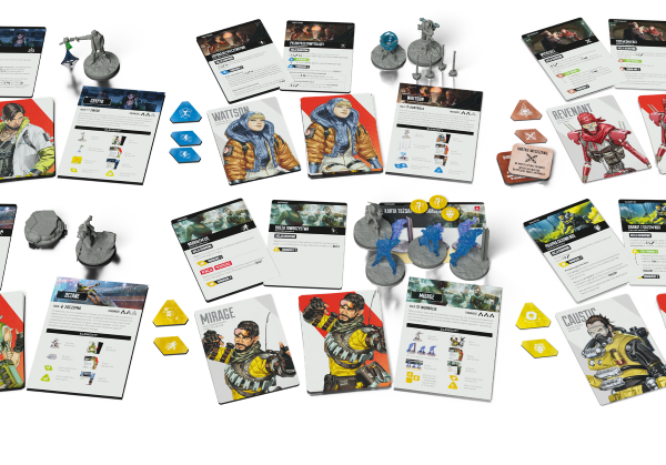 Apex Legends: Gra planszowa - Rozszerzenie: Drużyna 1 zawartość