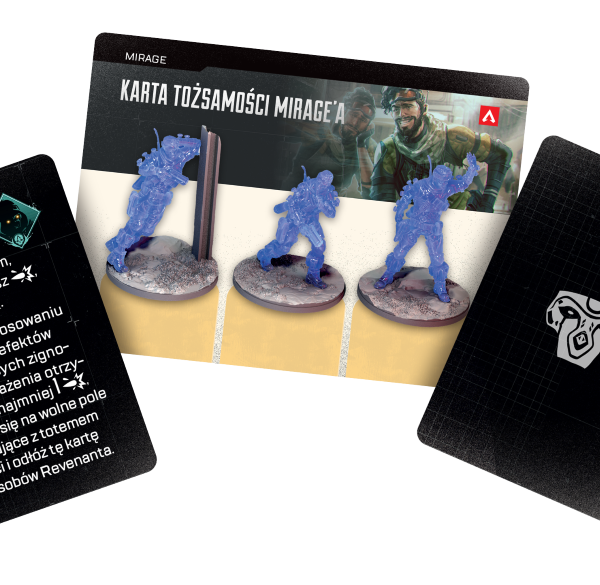 Apex Legends: Gra planszowa - Rozszerzenie: Drużyna 1 zawartość