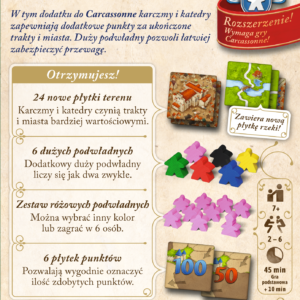 Carcassonne: 1. Karczmy i katedry (trzecia edycja)