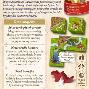 Carcassonne: 3. Wróżka i smok (trzecia edycja)