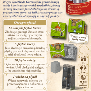 Carcassonne: 4. Wieże i złodzieje (trzecia edycja)