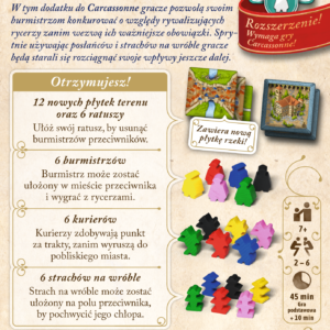 Carcassonne: 5. Kurierzy i burmistrzowie (trzecia edycja)