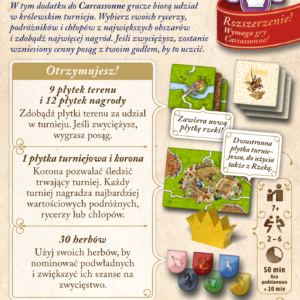 Carcassonne: 6. Turnieje i godła (trzecia edycja)