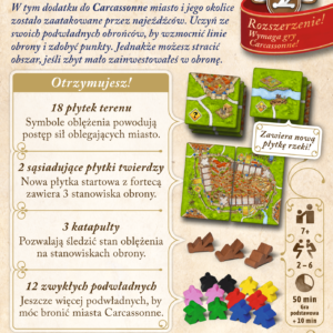 Carcassonne: 7. Oblężenie i obrona (trzecia edycja)
