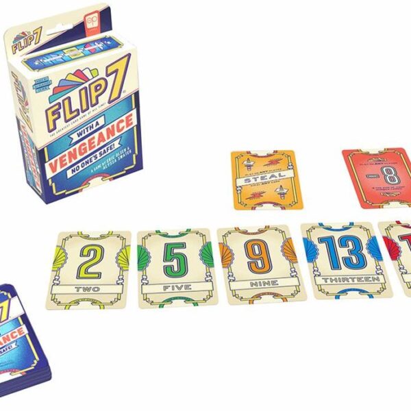 Flip 7: With a Vengeance (edycja angielska) zawartość