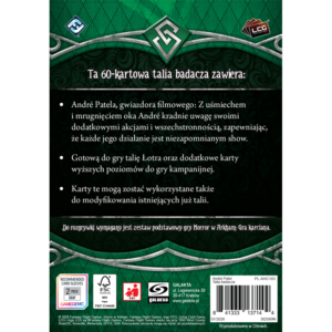 Horror w Arkham: Gra karciana - Talia Badacza: Andre Patel