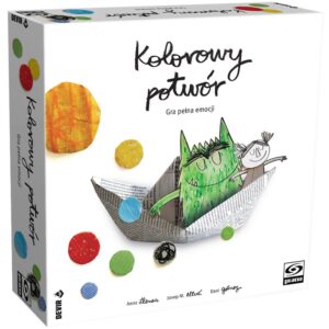 Kolorowy potwór opakowanie