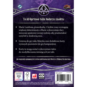 Horror w Arkham: Gra karciana - Talia Badacza: Marie Lambeau