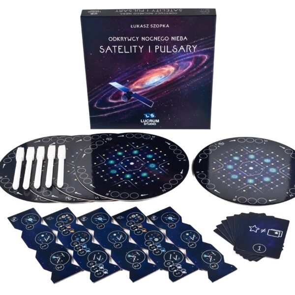 Odkrywcy nocnego nieba: Satelity i pulsary zawartość