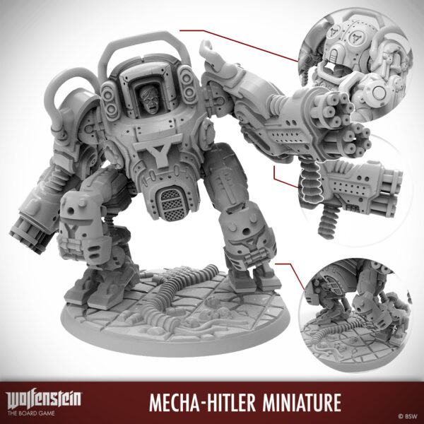 Wolfenstein: Gra planszowa zawartość