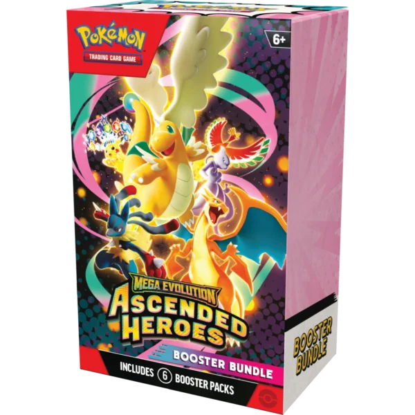 Pokémon TCG: Mega Evolution - Ascended Heroes - Booster Bundle