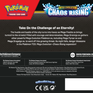 Pokémon TCG: Mega Evolution - Chaos Rising - Booster Display