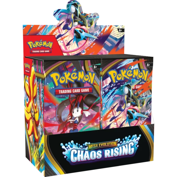 Pokémon TCG: Mega Evolution - Chaos Rising - Booster Display