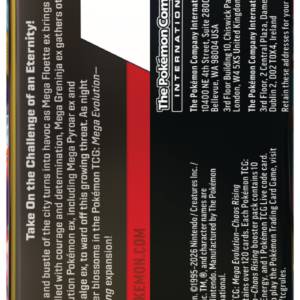 Pokémon TCG: Mega Evolution - Chaos Rising - Booster Display