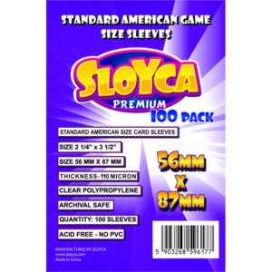 Koszulki Standard American Premium 56x87mm (100szt) SLOYCA