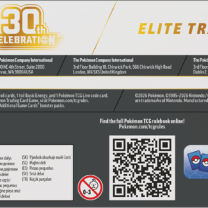Pokémon TCG: 30th Celebration - Elite Trainer Box