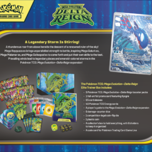 Pokémon TCG: Mega Evolution - Delta Reign - Elite Trainer Box