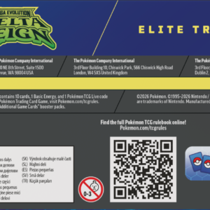 Pokémon TCG: Mega Evolution - Delta Reign - Elite Trainer Box