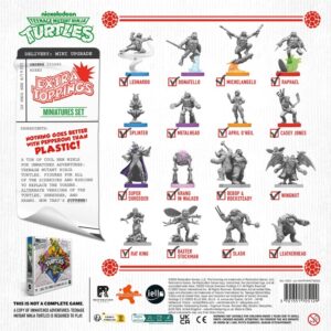 Unmatched Adventures: Teenage Mutant Ninja Turtles - Pakiet alternatywnych figurek